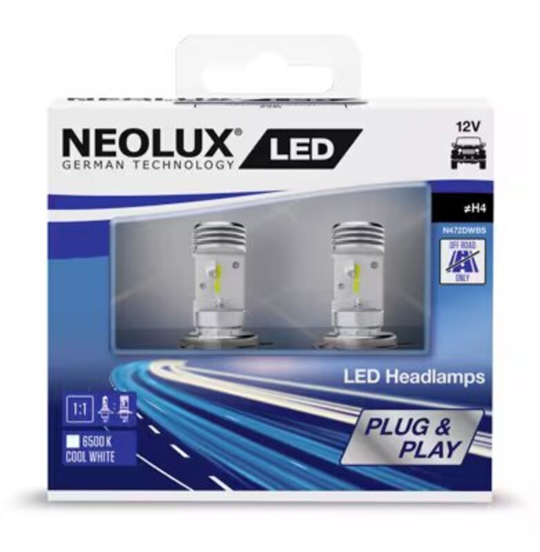 OSRAM LED-Lampe Neolux H4