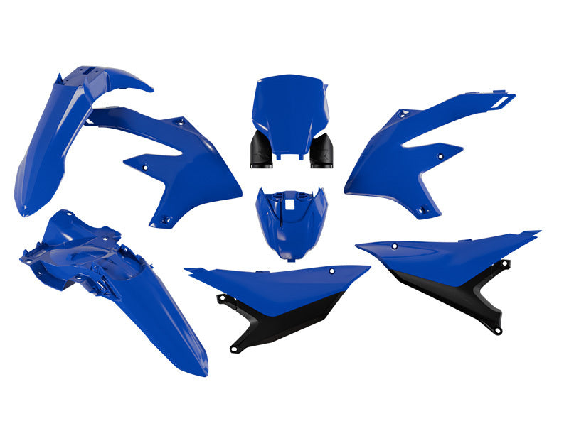 RACETECH 6-teiliges Kunststoff-Kit - blau