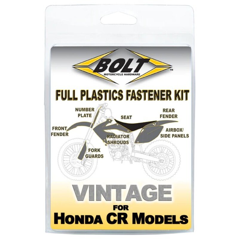 BOLT Schraubensatz Verkleidung - Honda CR 500