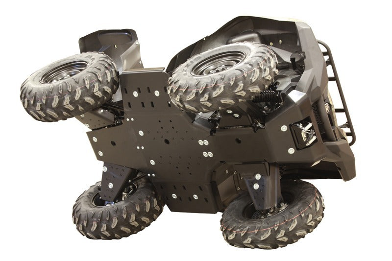 IRON BALTIC Kompletter Unterfahrschutz-Satz - Yamaha Grizzly 700 - Kunststoff