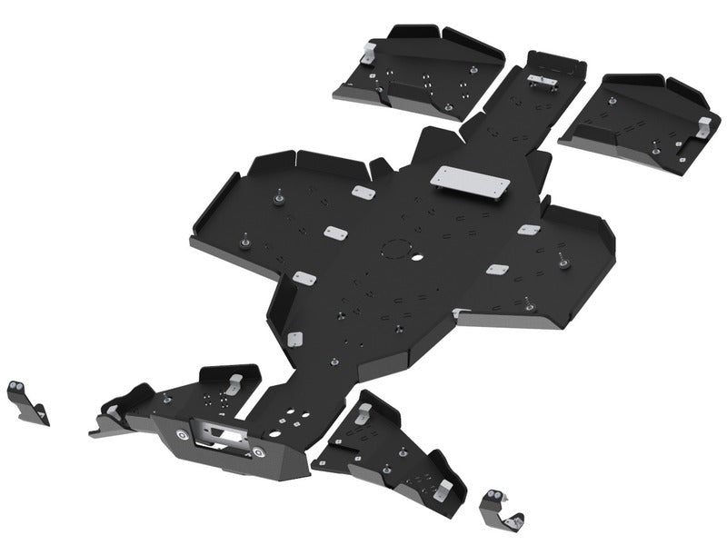 IRON BALTIC Kompletter Unterfahrschutz-Satz - Polaris Sportsman 1000 S - Kunststoff