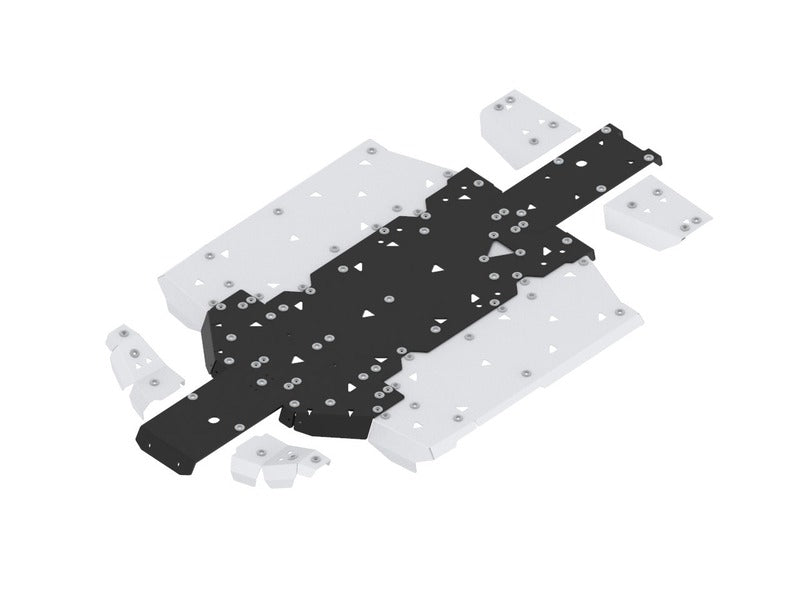IRON BALTIC Kompletter Unterfahrschutz-Satz - CFMOTO UFORCE 600 - Aluminium