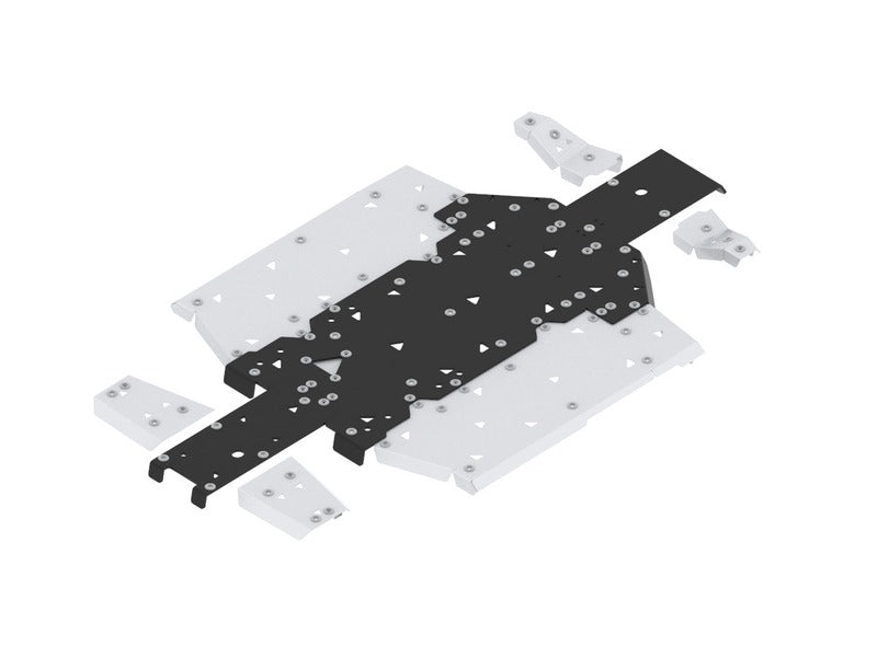 IRON BALTIC Kompletter Unterfahrschutz-Satz - CFMOTO UFORCE 600 - Aluminium