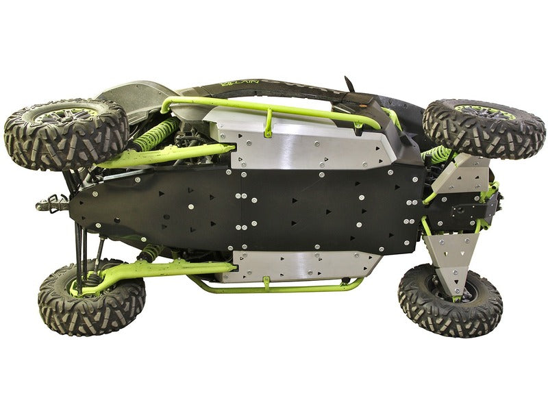 IRON BALTIC Kompletter Unterfahrschutz-Satz - Segway Villain SX10G - Aluminium