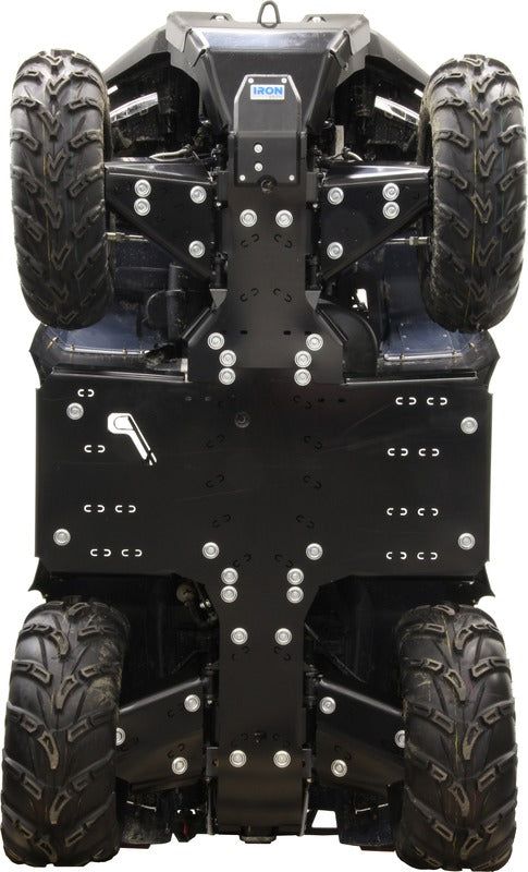 IRON BALTIC Kompletter Unterfahrschutz-Satz - Kawasaki 450 Brute Force - Kunststoff