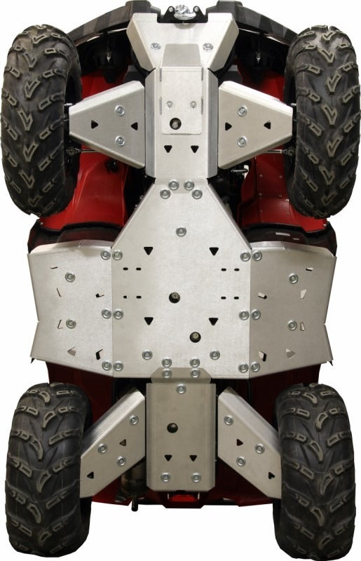 IRON BALTIC Kompletter Unterfahrschutz-Satz - Yamaha Kodiak 450 - Aluminium