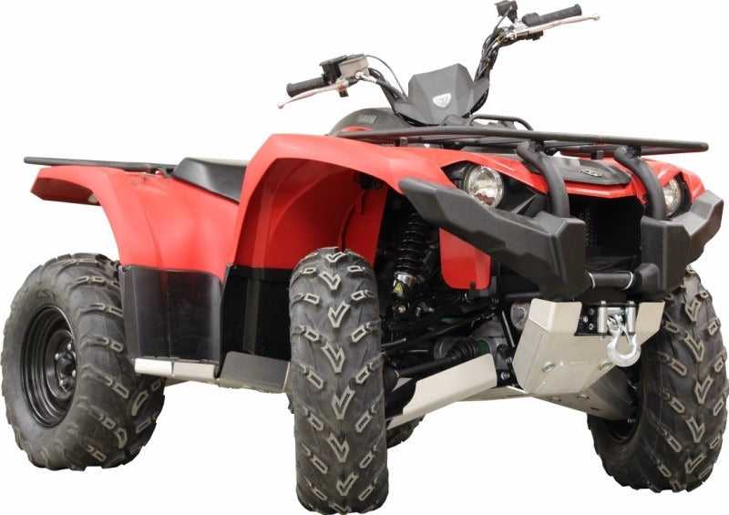 IRON BALTIC Kompletter Unterfahrschutz-Satz - Yamaha Kodiak 450 - Aluminium