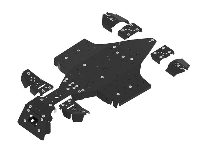 IRON BALTIC Kompletter Unterfahrschutz-Satz - Polaris Sportsman Touring 1000 - Kunststoff