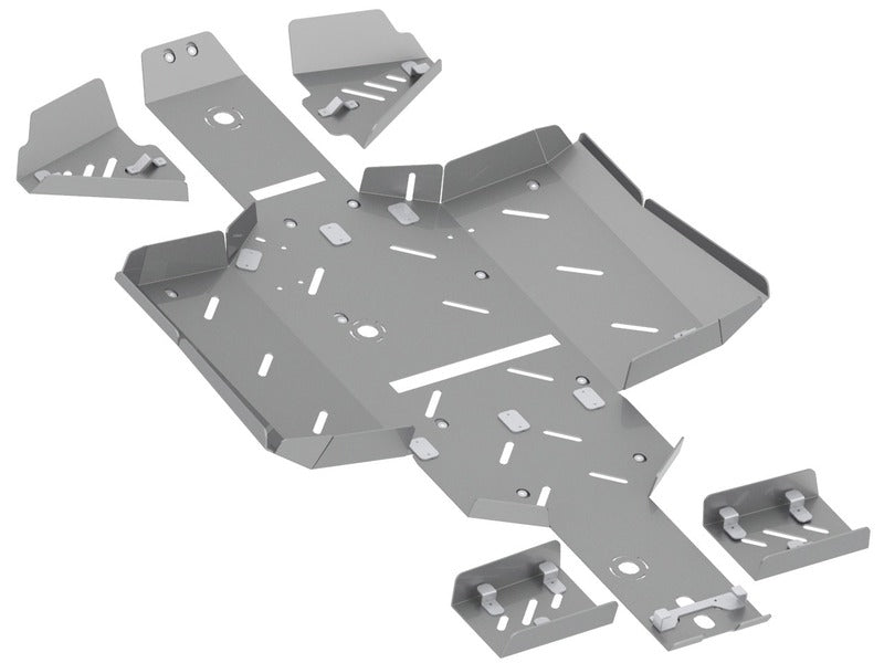 IRON BALTIC Kompletter Unterfahrschutz-Satz - Linhai M550L - Aluminium