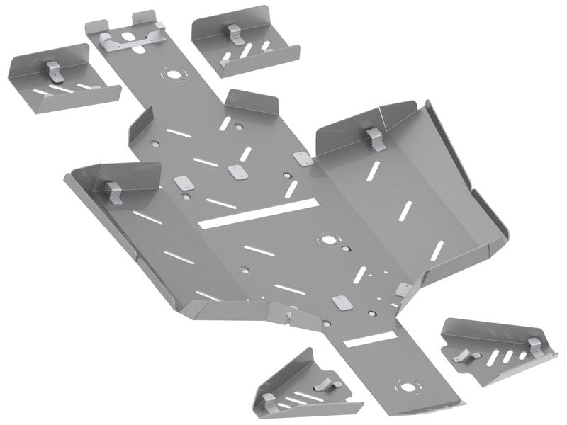 IRON BALTIC Kompletter Unterfahrschutz-Satz - Linhai M550L - Aluminium