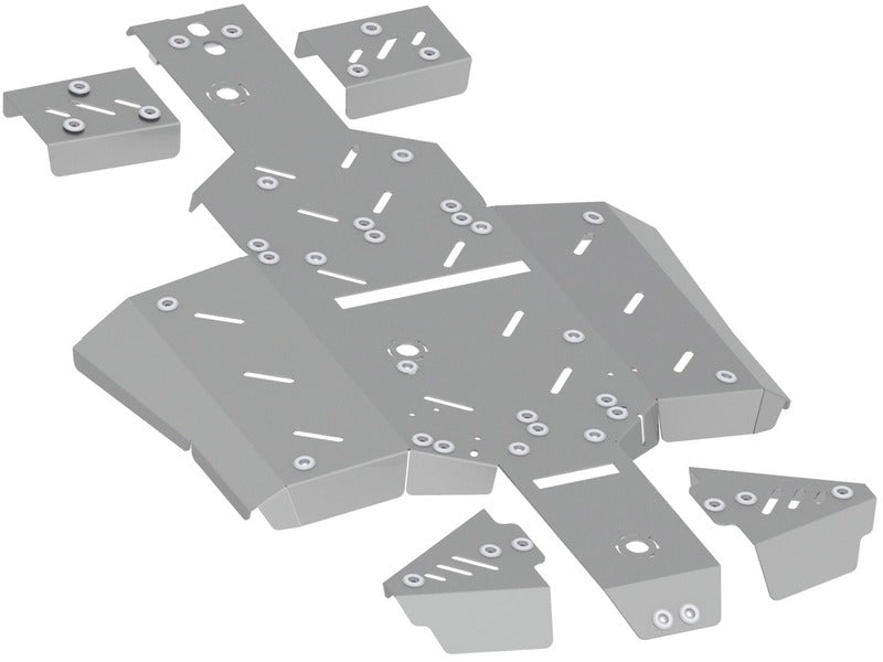 IRON BALTIC Kompletter Unterfahrschutz-Satz - Linhai M550L - Aluminium