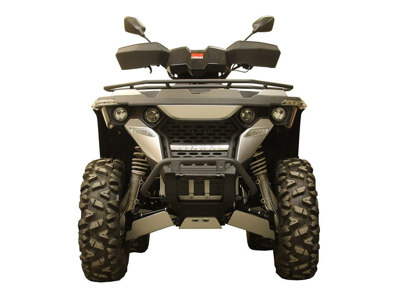 IRON BALTIC Kompletter Unterfahrschutz-Satz - Linhai M550L - Aluminium