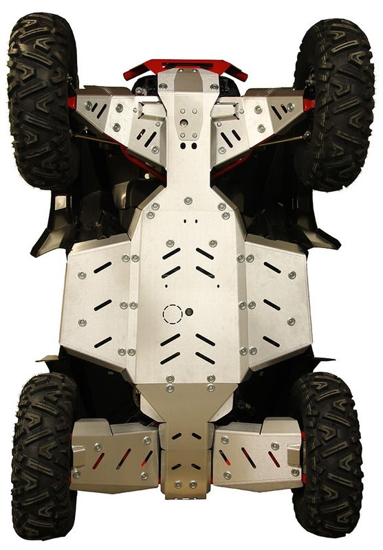 IRON BALTIC Kompletter Unterfahrschutz-Satz - Polaris Scrambler 1000 S - Aluminium