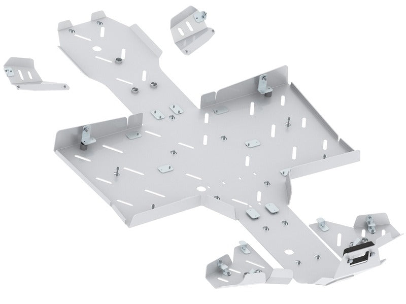 IRON BALTIC Kompletter Unterfahrschutz-Satz - AODES Pathcross L 650/850/1000 - Aluminium