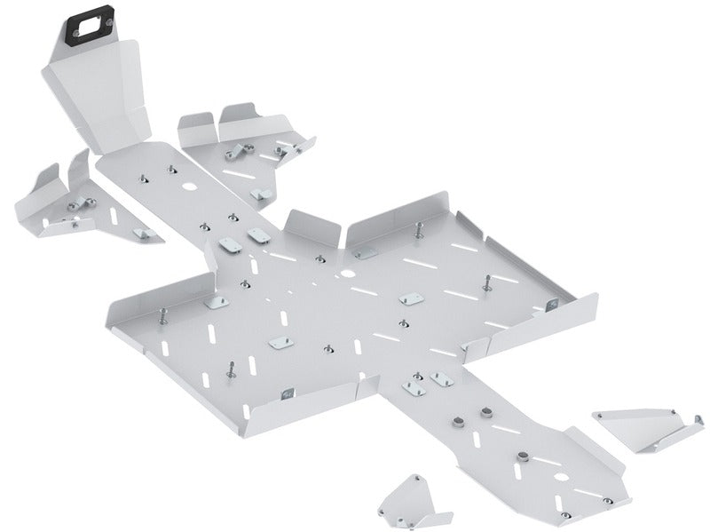 IRON BALTIC Kompletter Unterfahrschutz-Satz - AODES Pathcross L 650/850/1000 - Aluminium