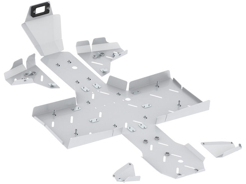 IRON BALTIC Kompletter Unterfahrschutz-Satz - AODES Pathcross S 650/850/1000 - Aluminium