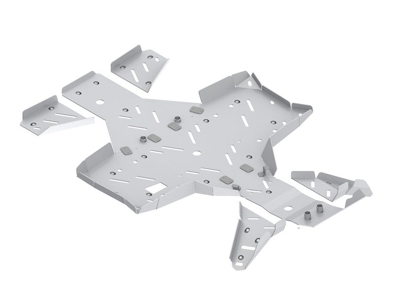 IRON BALTIC Kompletter Unterfahrschutz-Satz - Loncin XWolf 700/550 - Aluminium