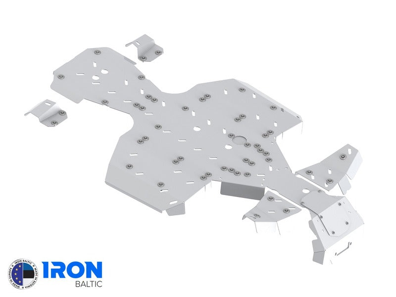 IRON BALTIC Kompletter Unterfahrschutz-Satz - CFMOTO CFORCE G3 - Aluminium