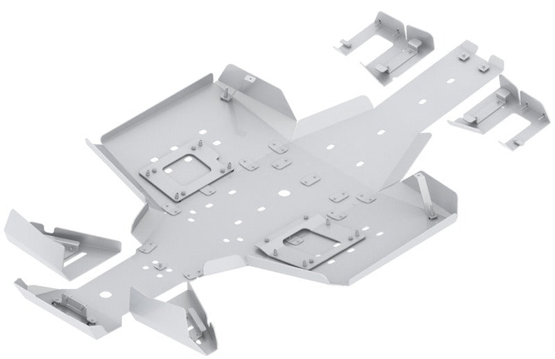 IRON BALTIC Kompletter Unterfahrschutz-Satz - Polaris Sportsman 570 - Aluminium