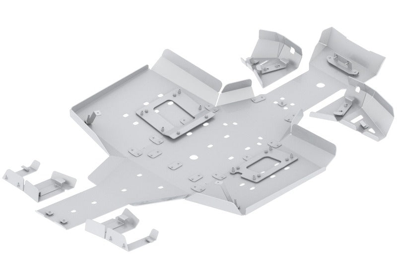 IRON BALTIC Kompletter Unterfahrschutz-Satz - Polaris Sportsman 570 X2 Nordic Pro - Aluminium