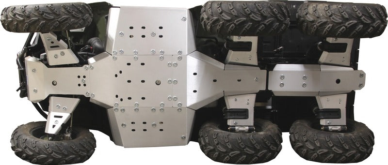 IRON BALTIC Kompletter Unterfahrschutz-Satz - Polaris Big Boss 6x6 570 - Aluminium