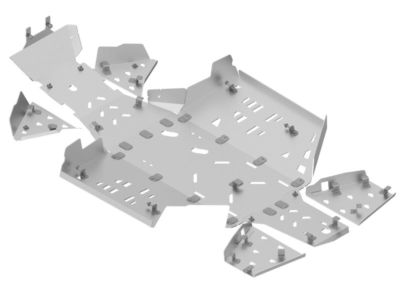 IRON BALTIC Kompletter Unterfahrschutz-Satz - Can-Am Outlander G3 MAX - Aluminium