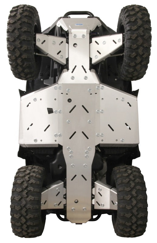IRON BALTIC Kompletter Unterfahrschutz-Satz - Loncin XWolf 1000 - Aluminium