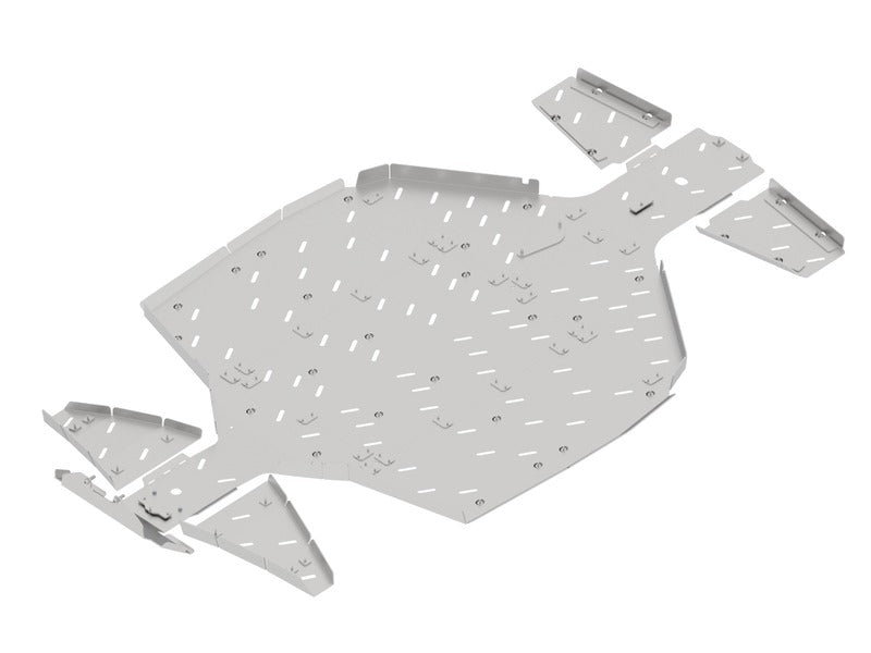 IRON BALTIC Kompletter Unterfahrschutz-Satz - Segway Fugleman UT6 - Aluminium