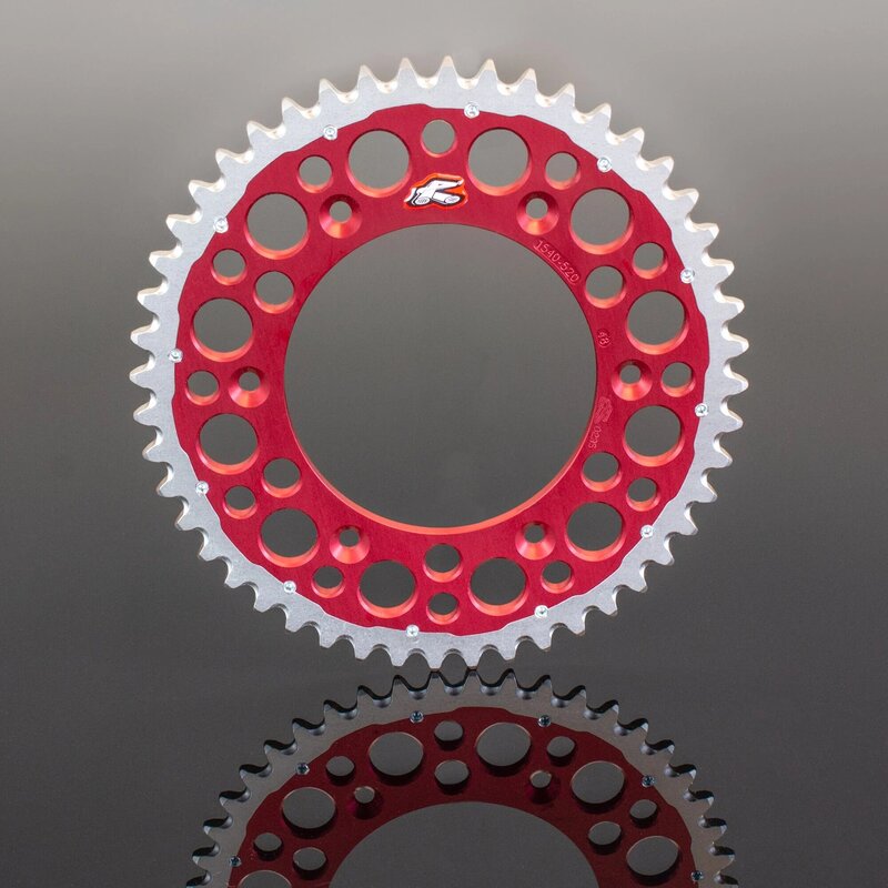RENTHAL Zweikomponenten Standard Kettenrad Alu – 520