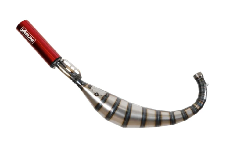 YASUNI R3-PRO 2-Takt-Auspuff, straßenzugelassen bis 90 ccm