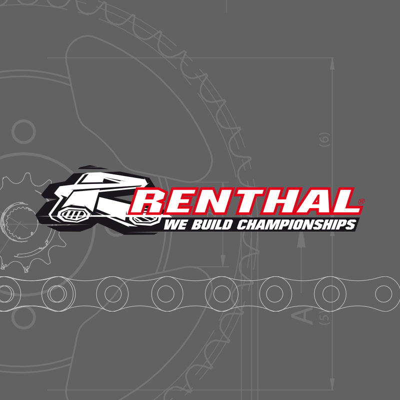 RENTHAL Chain Kit 520R1 14/50 Standard - Ultra-Light Self-Cleaning Rear Sprocket