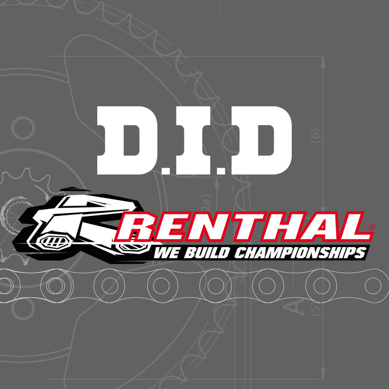 DID/REN Chain Kit 520VX3 13/50 Reinforced - Ultra-Light Self-Cleaning Rear Sprocket