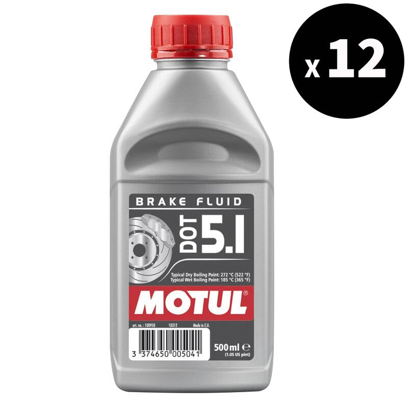 MOTUL DOT 5.1 Brake Fluid - 500ml (x12)