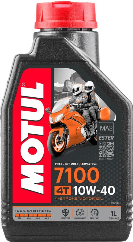 MOTUL 7100 4T Motoröl - 10W40 - 12x1L