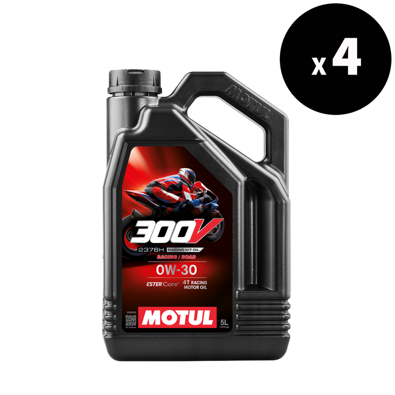 MOTUL Öl-Kit 3V Factory Line Racing Kit Oil 2376H W-3 4T x4
