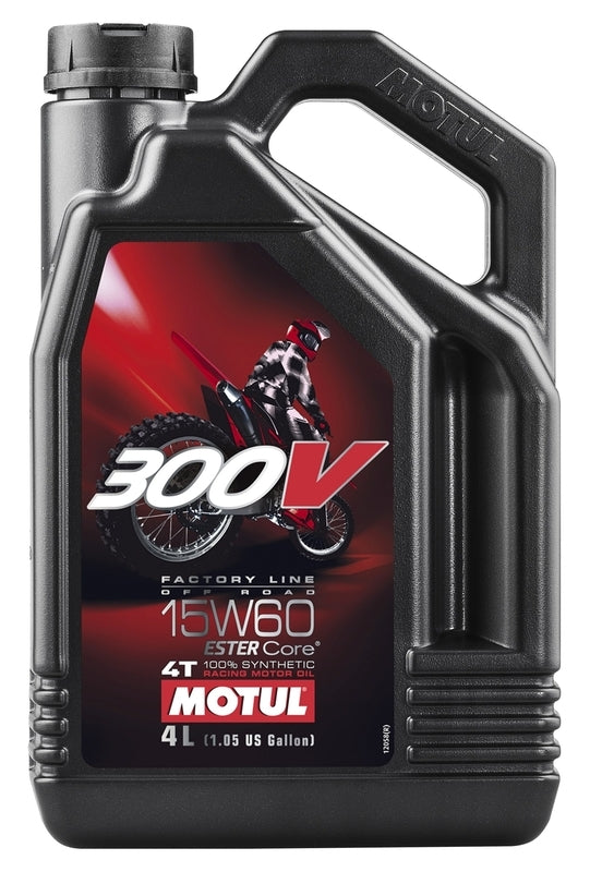 MOTUL 3V Factory Line Off Road 4T - 15W6 4L x4