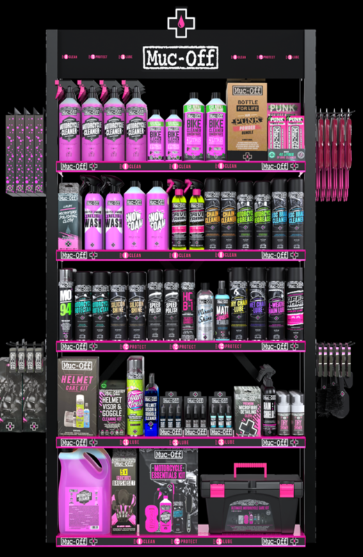 MUC-OFF Doppelter Display-Ständer Pack