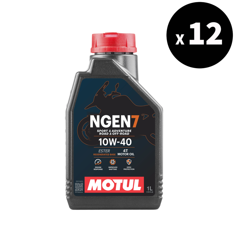 MOTUL NGEN 7 4T Motor Oil - 10W-40 1L (x12)