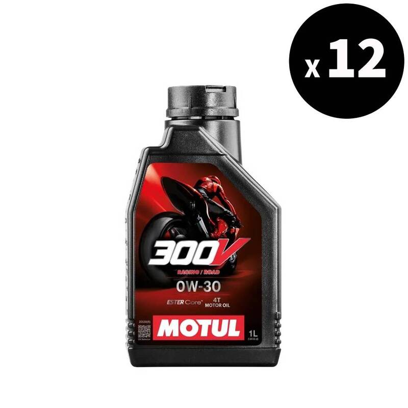 MOTUL 300V Factory Line Road Racing 4T Motorenöl - 0W30 1L x12