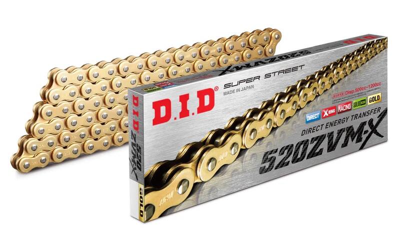 DID/PBR-Kettenkit 520ZVM-X 16/45 superverstärkte Kette - Standard Kettenrad