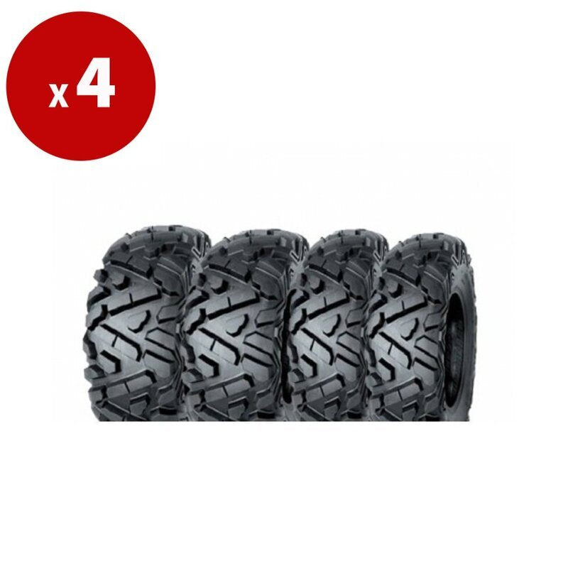 ART Satz Nutzfahrzeugreifen TOP DOG (2 x 25x8-12 + 2 x 25x10-12) x4