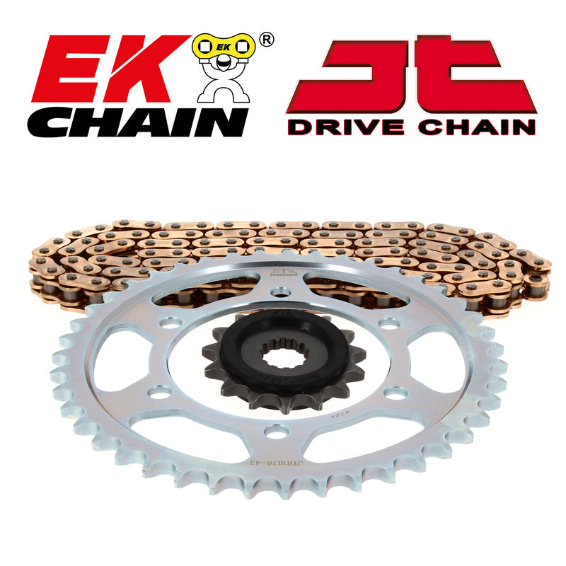 EK/JT Kettenkit 520SRX2 13/43 - standard Kettenrad