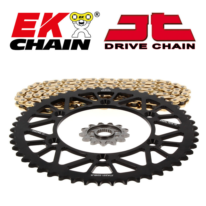 EK/JT Kettenkit 520SRX2 15/42 - standard Kettenrad