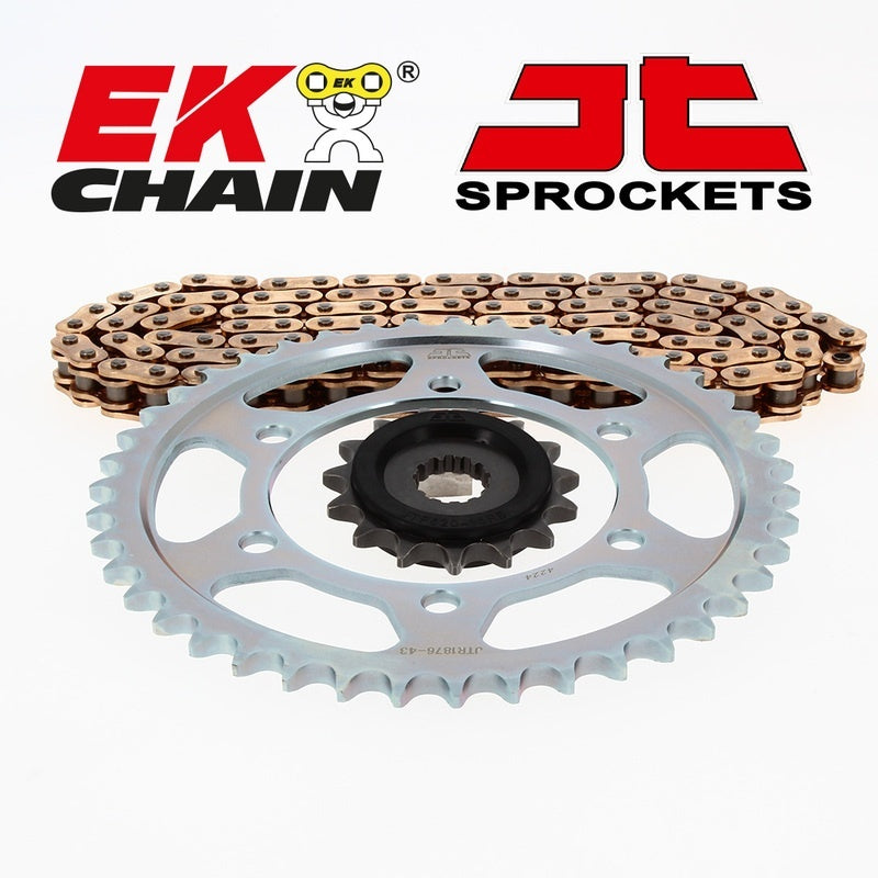 EK/JT Kettensatz 525Z/3D – 17/38-112 – Stahl Standard-Kettenrad