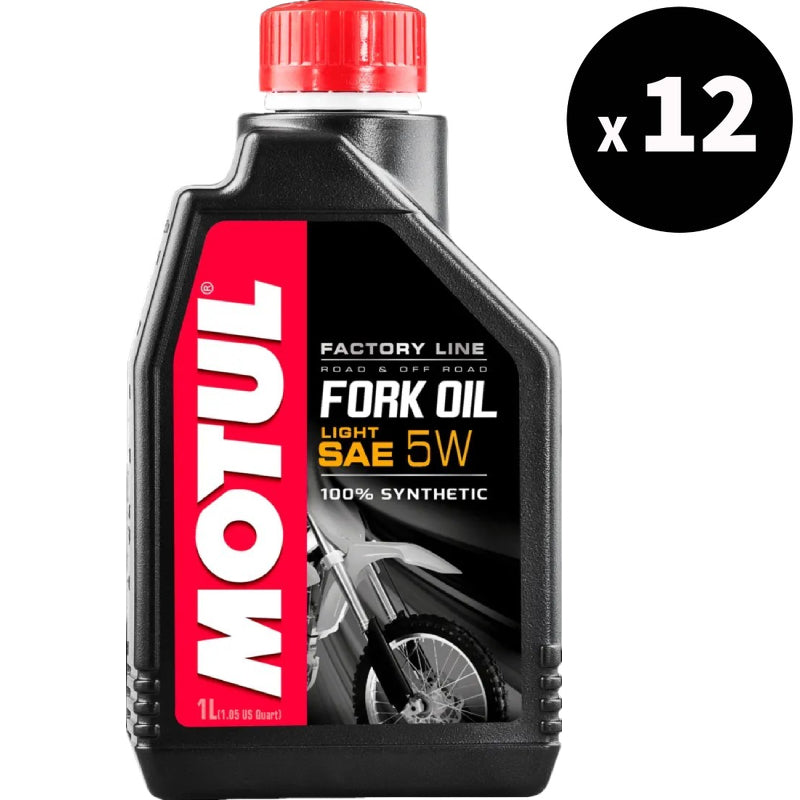 MOTUL Factory Line Gabelöl 5W - 1 l, 12 Stück