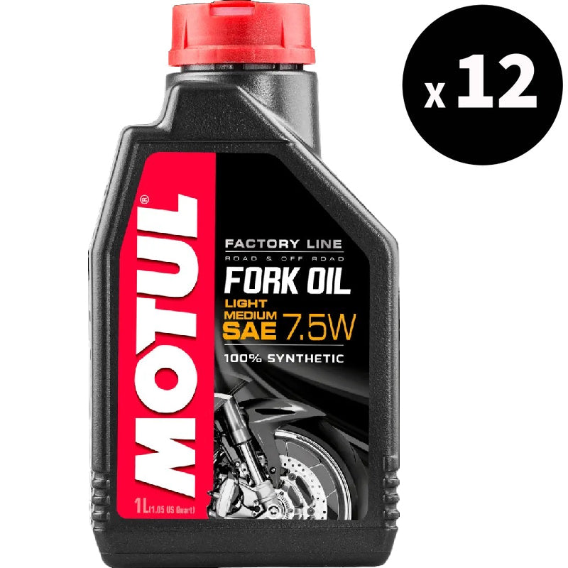 MOTUL Factory Line Gabelöl 7,5W - 1 l, 12 Stück