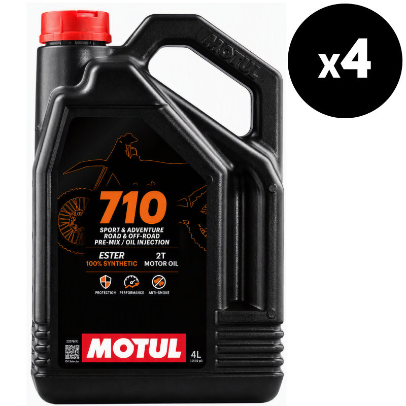 MOTUL 710 2T Motor Oil - 4L (x4)