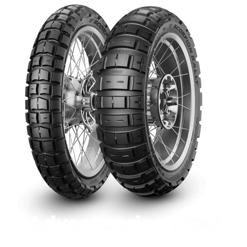 PIRELLI Reifen SCORPION RALLY (F) Wide knobs 90/90-21 M/C 54R TL M+S