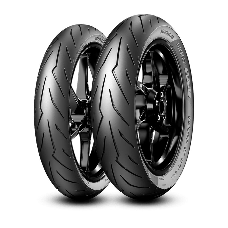 PIRELLI Reifen DIABLO ROSSO SPORT 70/90-17 M/C 38S TL  