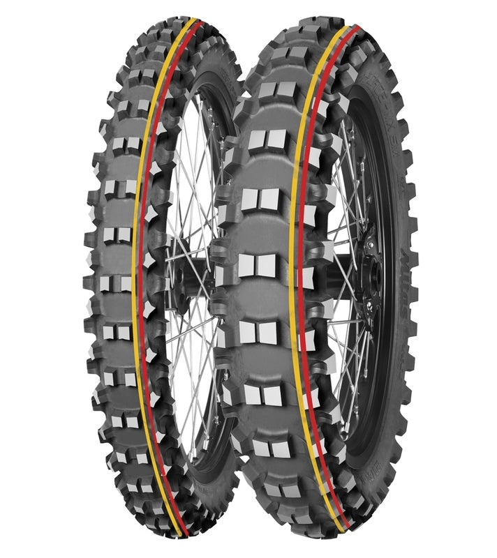 MITAS Reifen TERRA FORCE-MX SM 70/100-19 NHS 42M TT Weich bis Mittel Rot Gelb